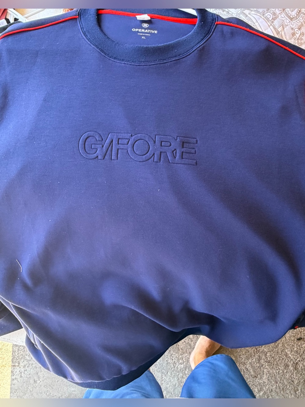 G/Fore crew sweatshirt - Picture 5 of 9